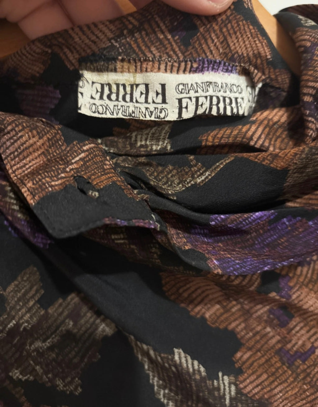 Blusa vintage Gianfranco Ferré