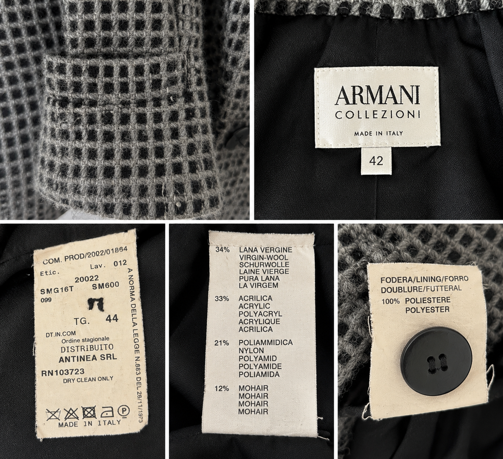 Cappotto Armani Collezioni vintage