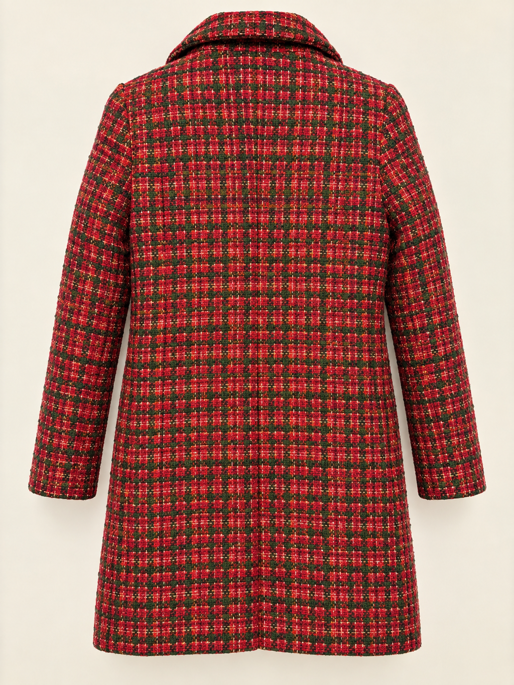 Moncler coat wool and goose down