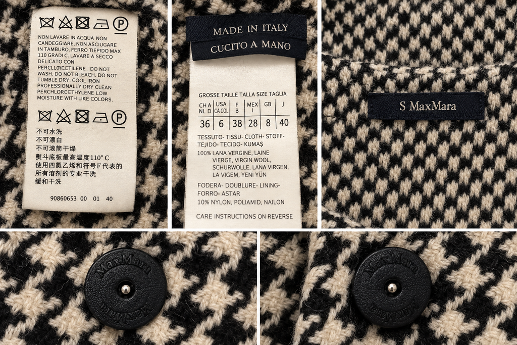S’Max Mara reversible coat