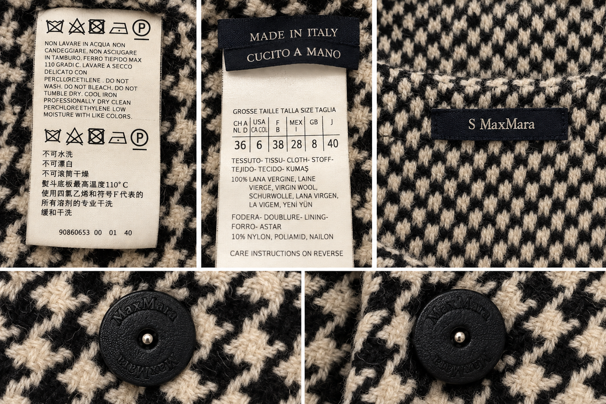 Cappotto double face S’Max Mara