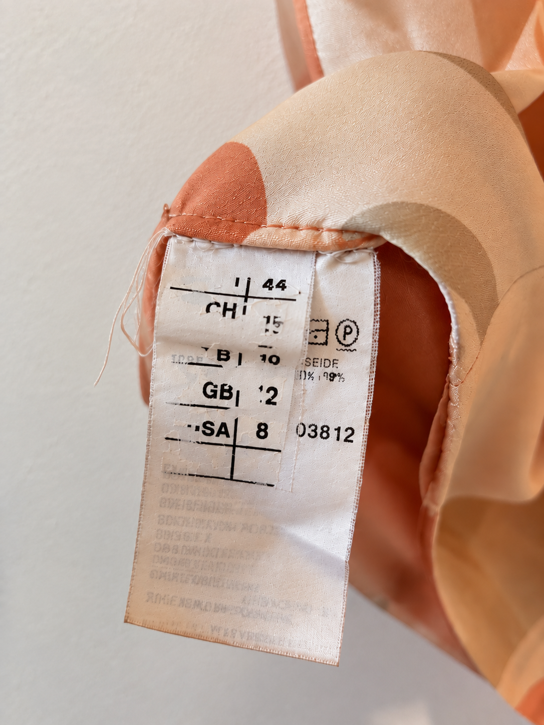 Gianfranco Ferré Studio – Top Vintage in 100% Seta Fantasia